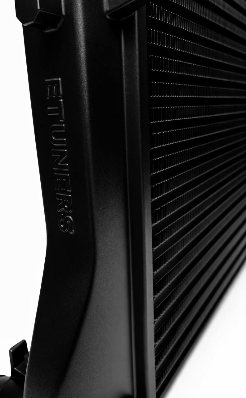 Etuners intercooler for EA888 Gen3: +78% volume and stable power