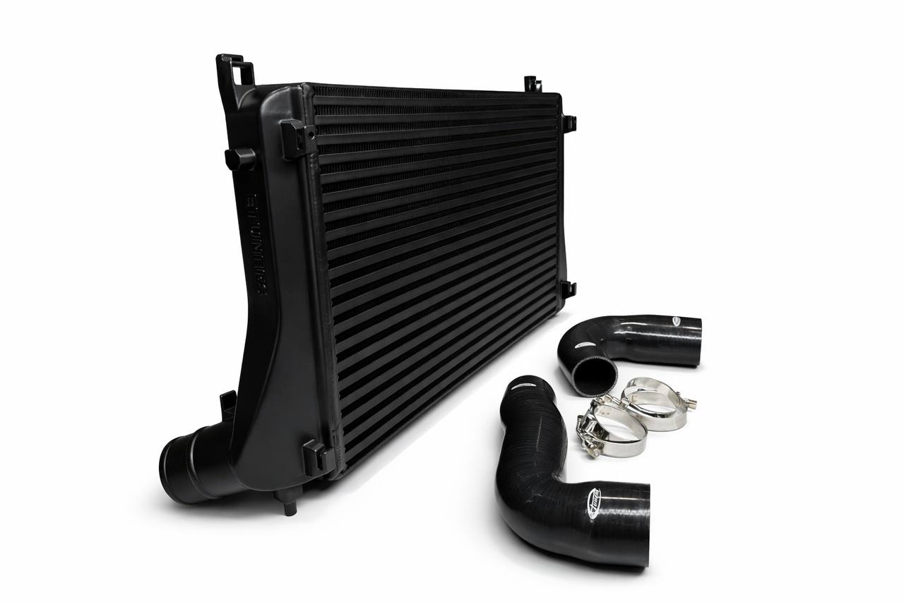 Etuners intercooler for EA888 Gen3: +78% volume and stable power
