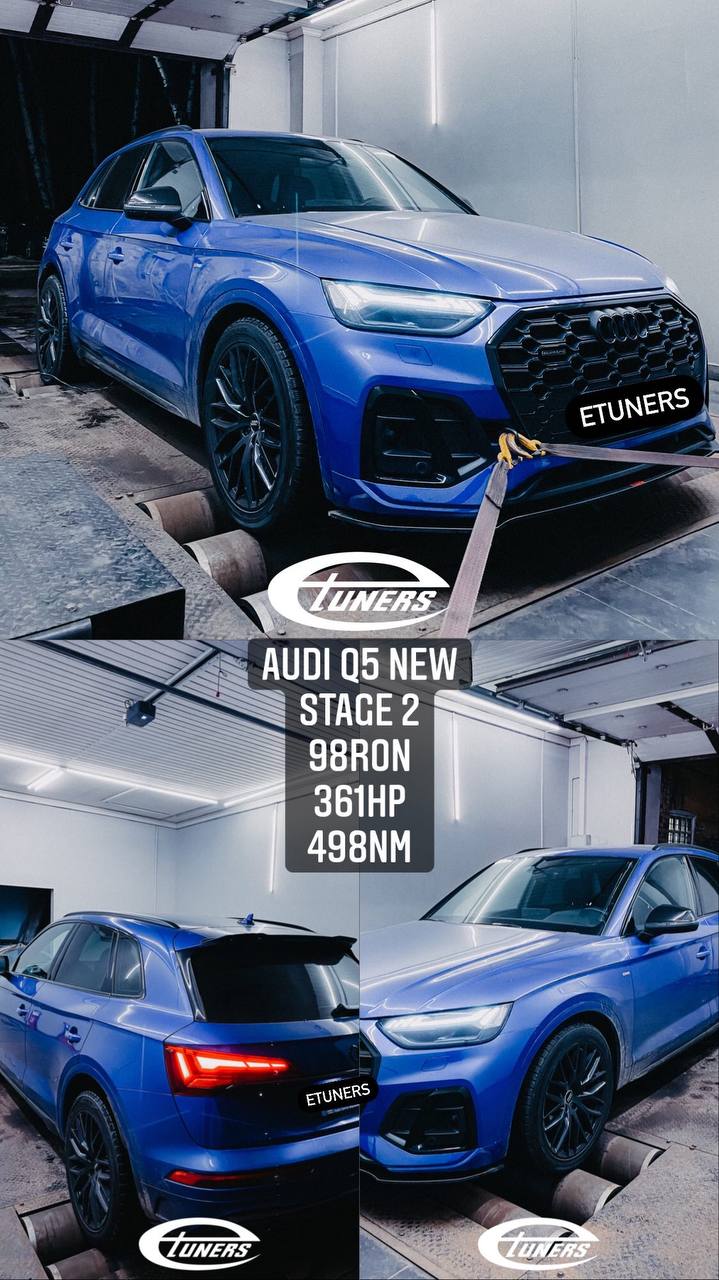 Audi Q5 Stage 2: maximum power with downpipe!