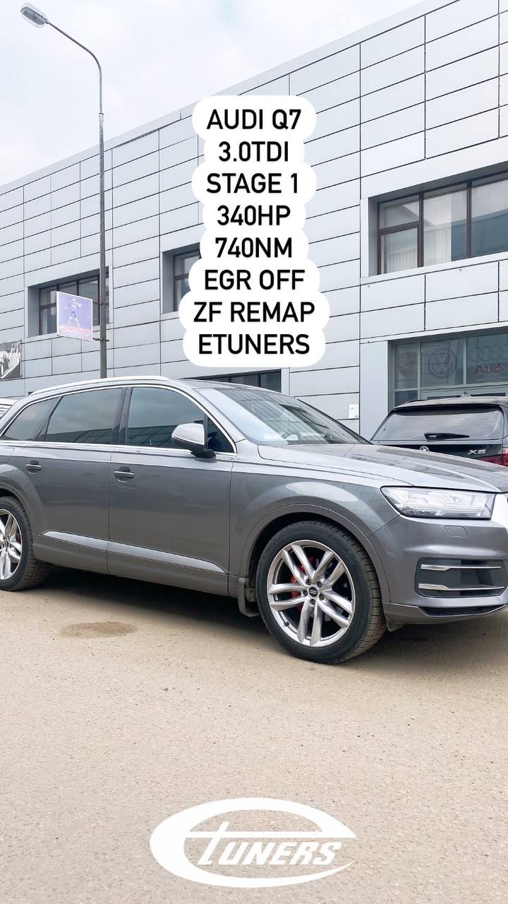 Audi Q7 3.0 TDI Stage 1: Increase in power and torque