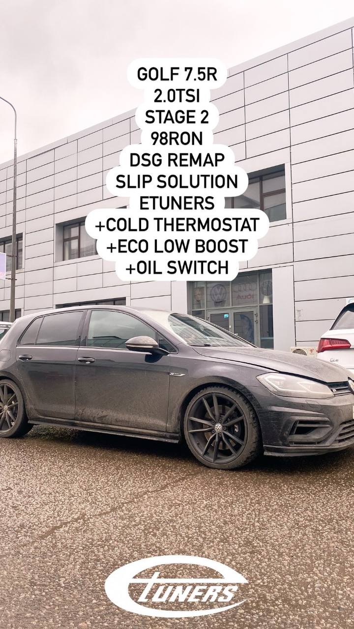 Golf 7.5R Stage 2: Increase in power and torque