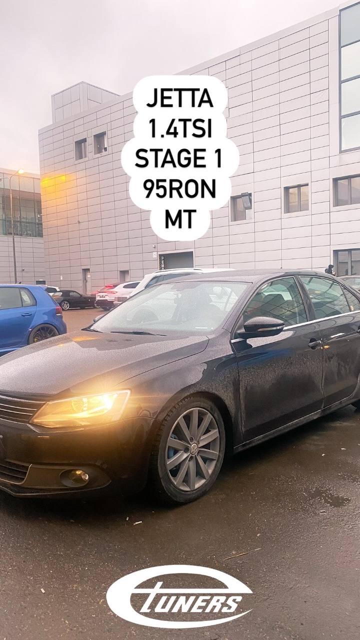 Jetta 1.4 TSI Stage 1: Increase in power to 150 hp.