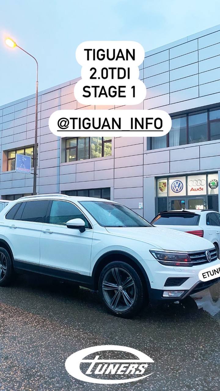 Tiguan 2.0 TDI Stage 1: Increase in power and torque