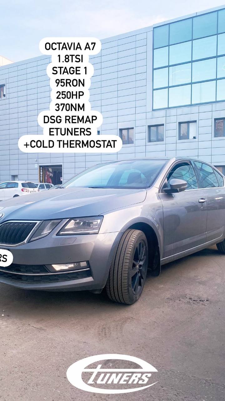 Octavia A7 1.8 TSI Stage 1: Increase power today!