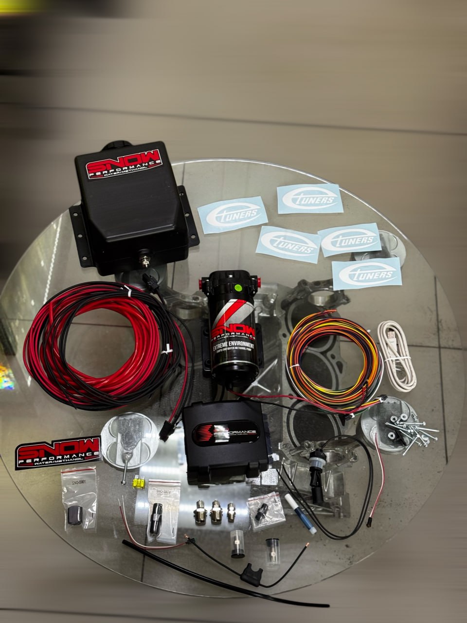 Water-alcohol injection systems Snow Performance: from Stage 2 to 4