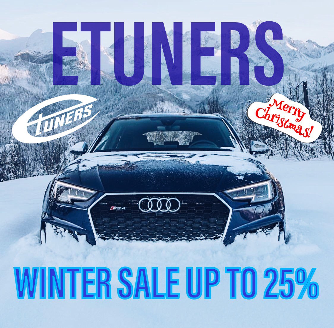 Winter promotion: up to 25% discount on tuning at ETUNERS!