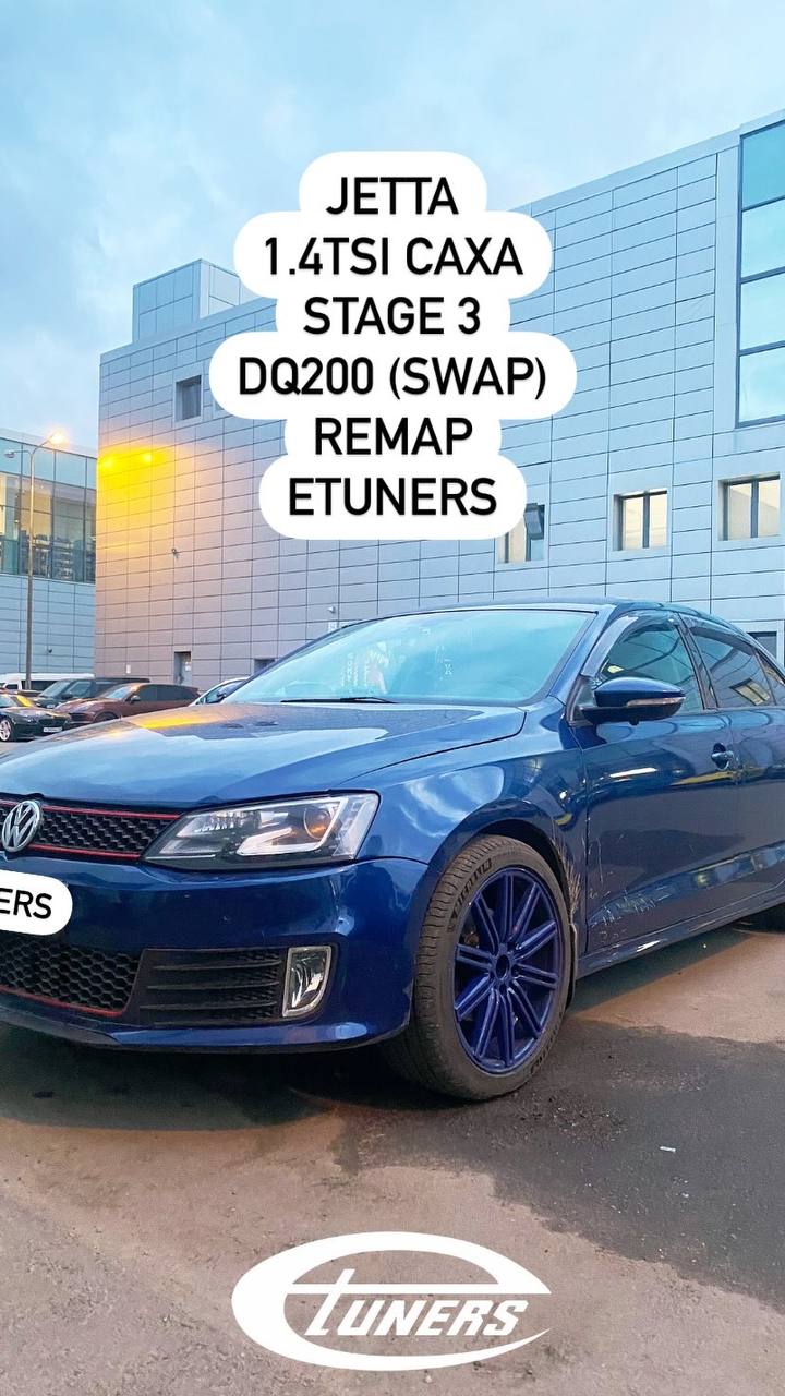 Jetta 1.4 TSI Stage 3: Increase in power to 200 hp.