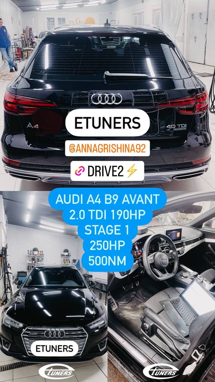 Audi A4 Avant: Chip tuning for 40 hp and +80 Nm