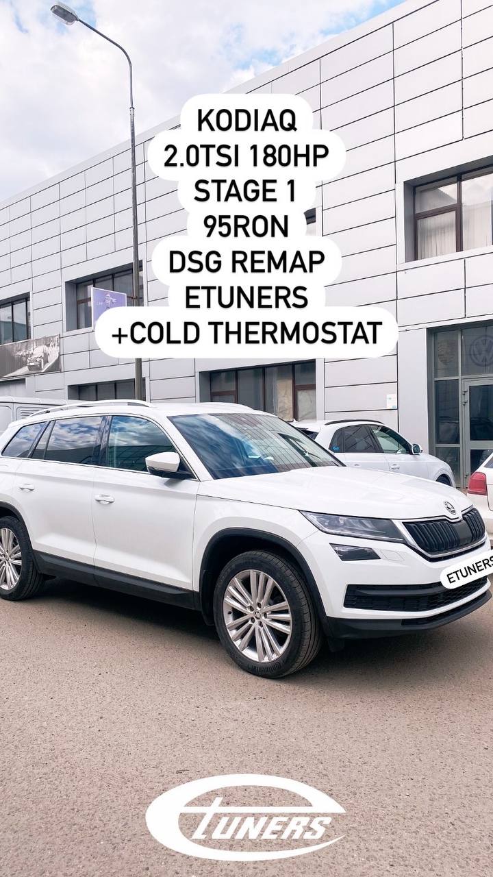 Kodiaq 2.0 TSI Stage 1: +30 hp and +60 Nm