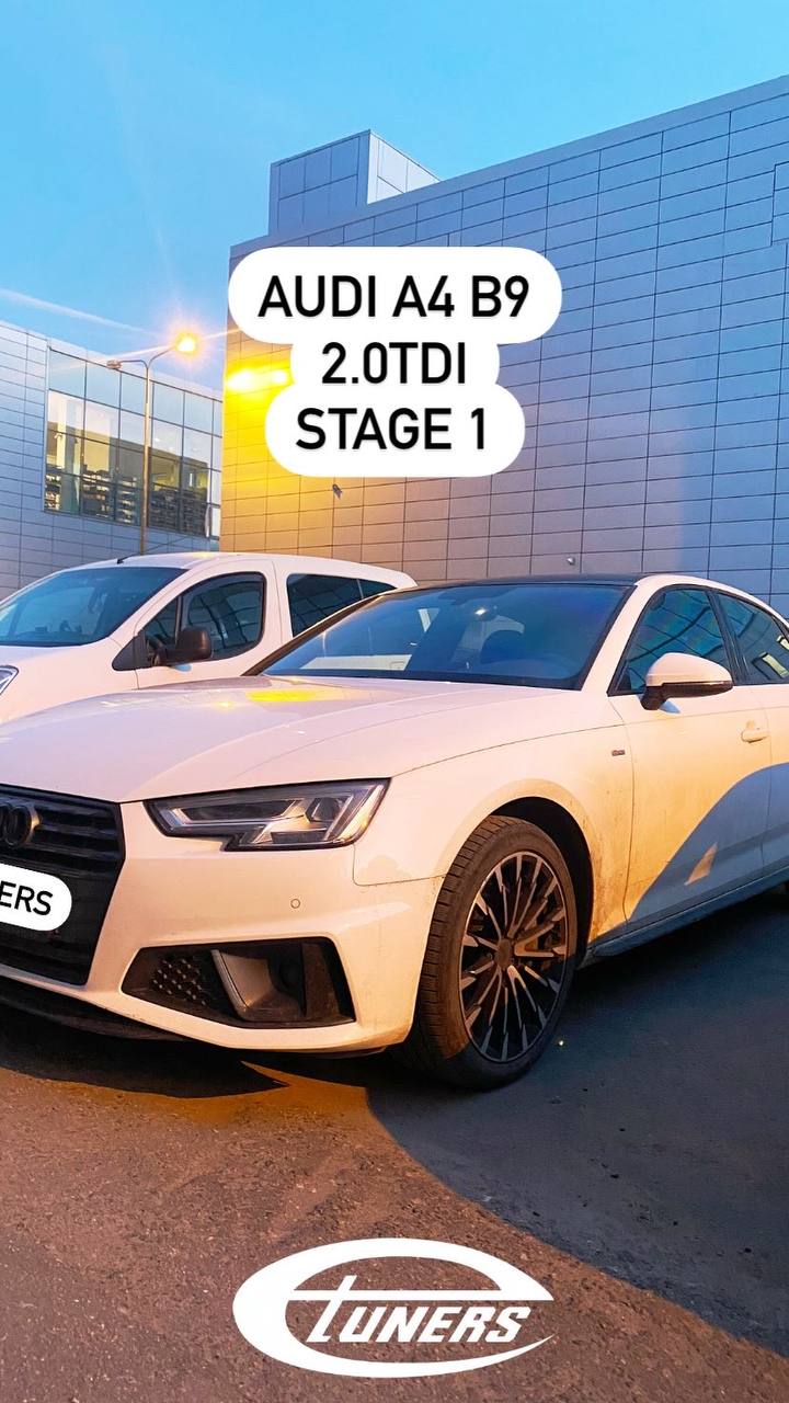 Audi A4 B9 2.0 TDI Stage 1: Increase in power and torque