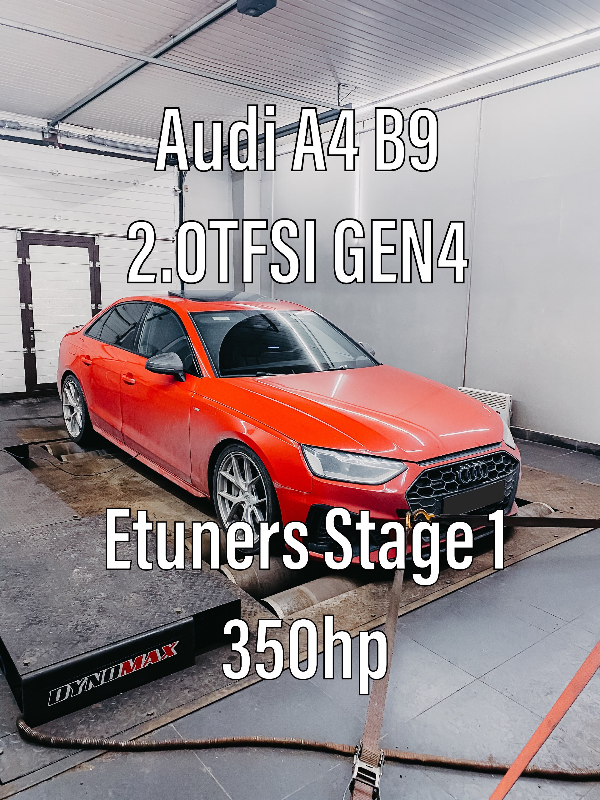 Audi A4 B9 2.0 TSI Stage 1: +30 hp and +50 Nm