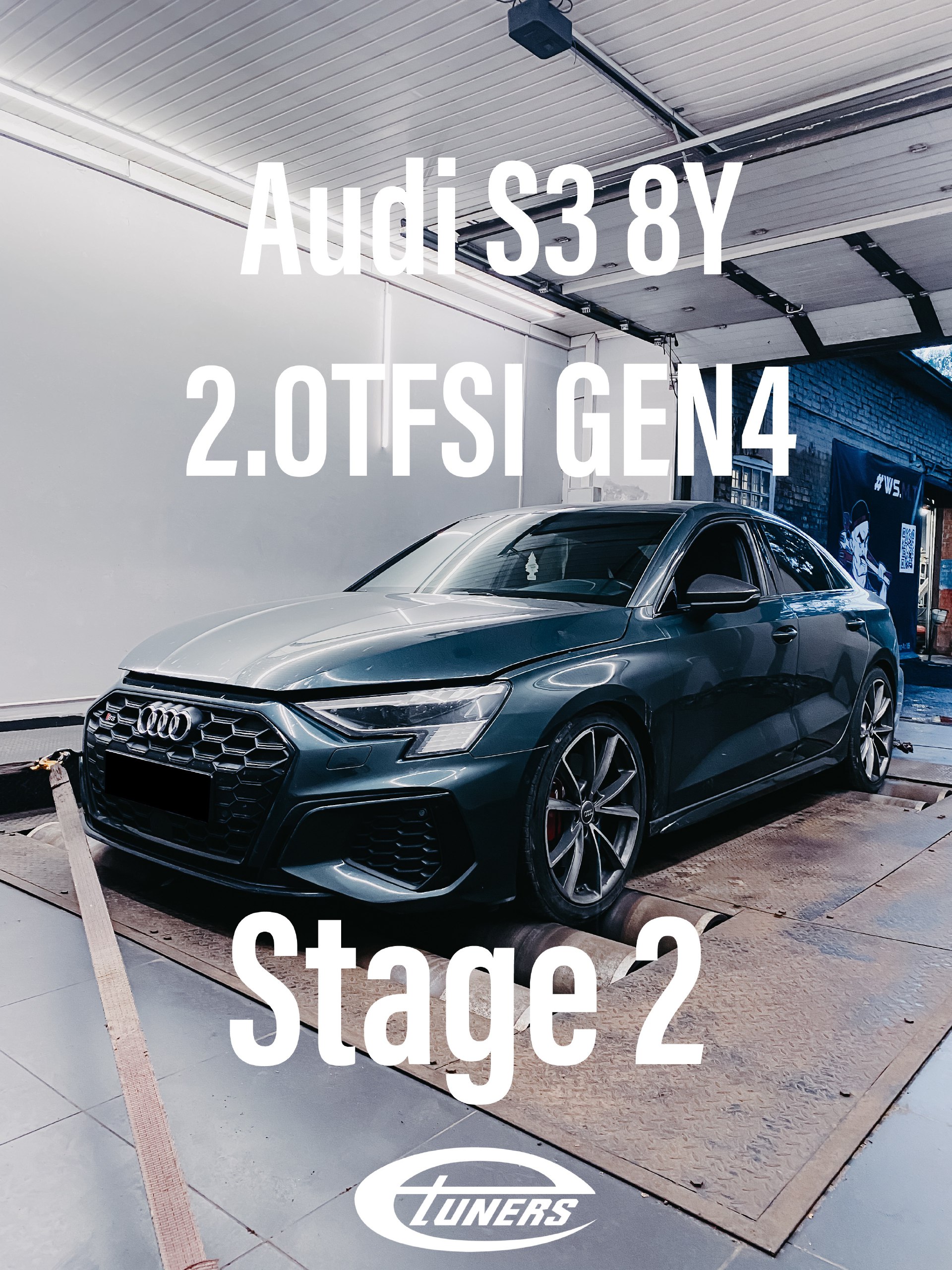 Audi S3 8Y Stage 2: +75 hp and +120 Nm on Etuners