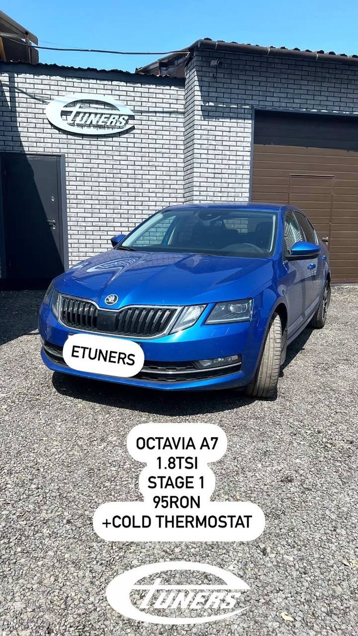 Skoda Octavia A7 1.8 TSI Stage 1: Increase in power and torque
