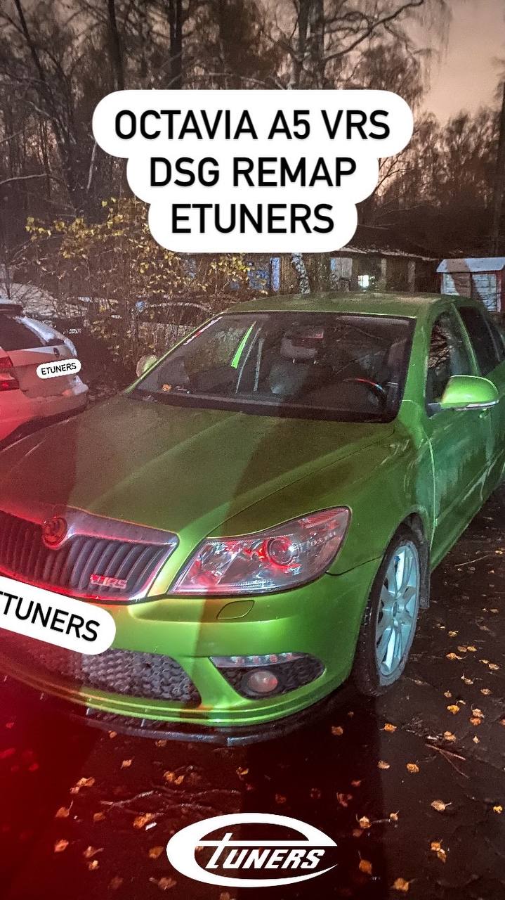 Chip tuning Octavia A5 VRS DSG: power to the maximum!