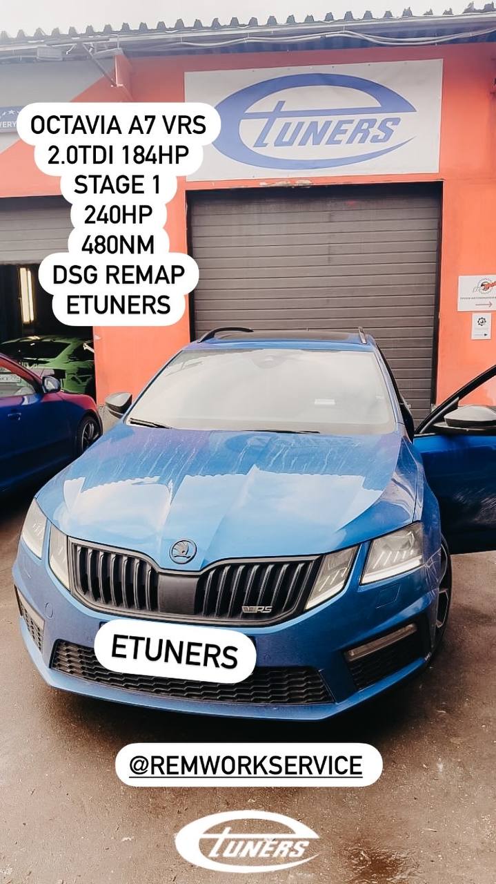 Skoda Octavia A7 VRS 2.0 TDI Stage 1: +20 hp and +50 Nm