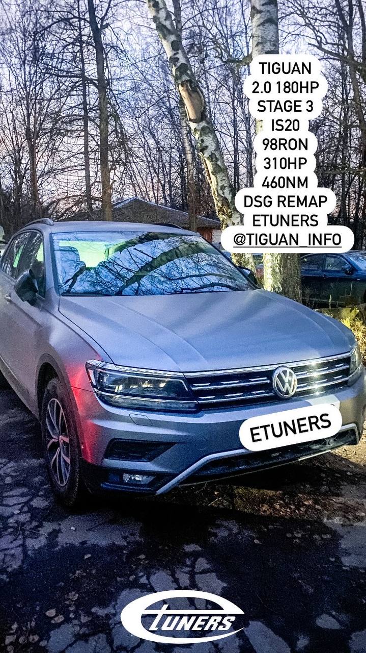 Tiguan 2.0 TSI 180 hp: Maximum power with IS20!