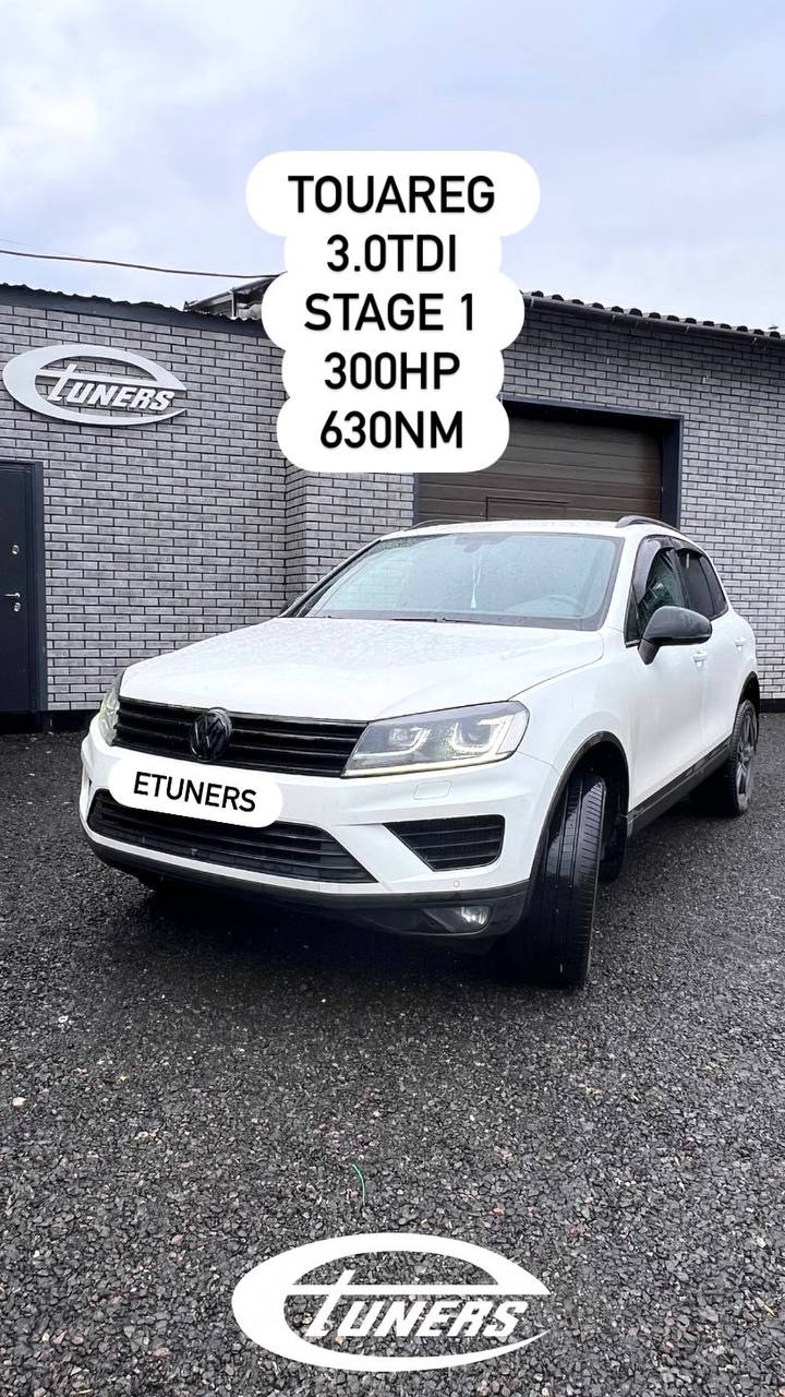 Touareg 3.0 TDI Stage 1: Increase in power and torque