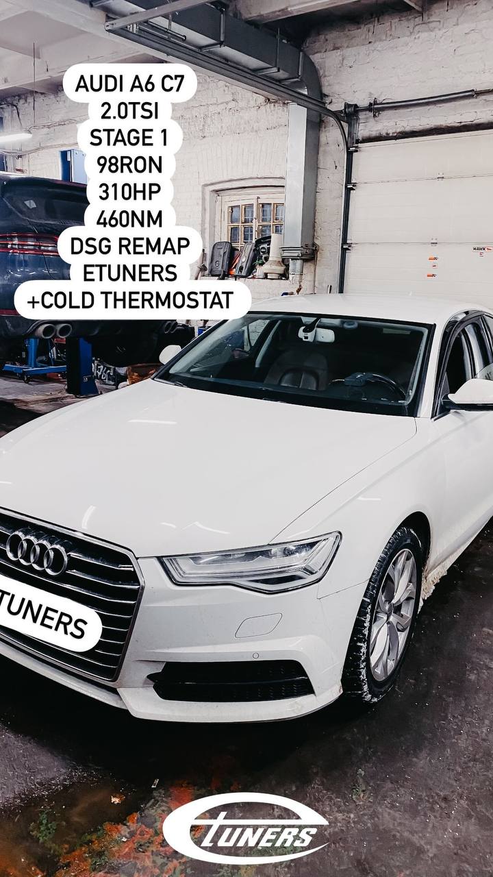 Audi A6 C7 2.0 TSI Stage 1: +40 hp and +70 Nm