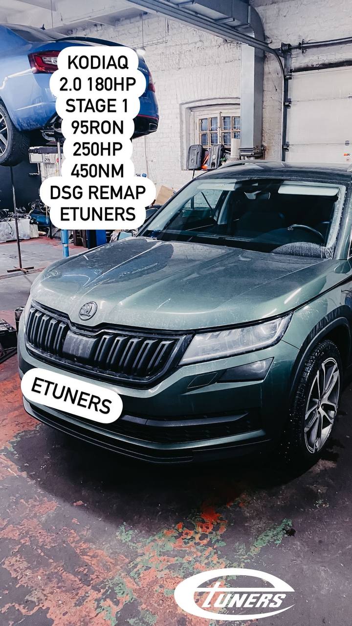 Skoda Kodiaq 2.0 180 hp Stage 1: Power increase!