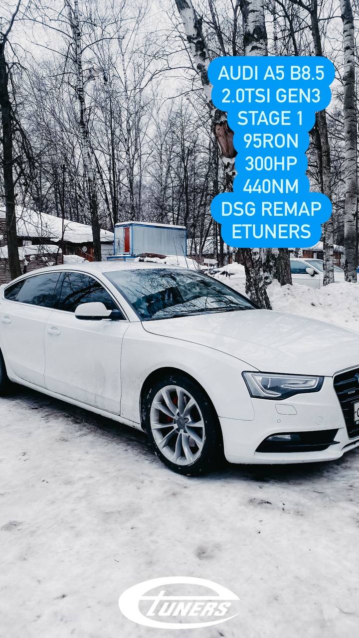 Audi A5 B8.5 2.0 TSI Stage 1: +40 hp and +70 Nm