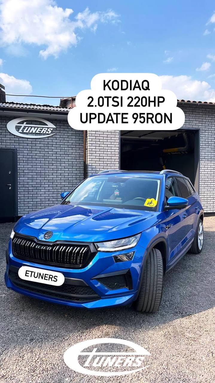 Kodiaq 2.0 TSI 220HP: Update to 95RON for maximum power
