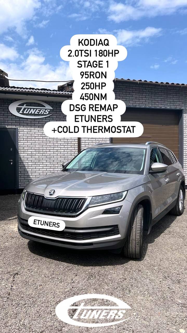 Kodiaq 2.0 TSI Stage 1: +40 hp and improved dynamics