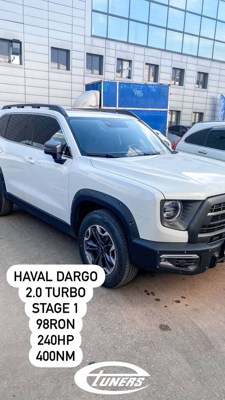 Haval Dargo 2.0T Stage 1: Improvement of power and torque