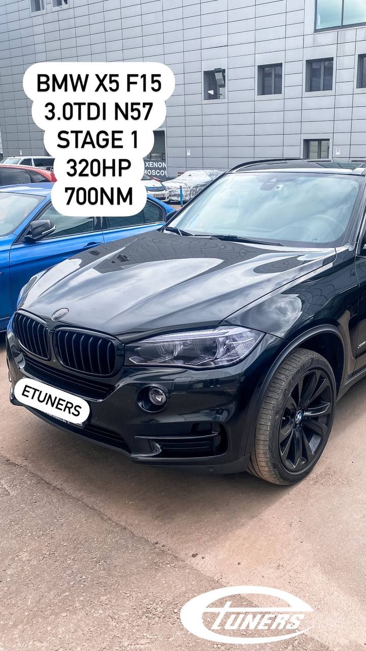 BMW X5 F15 3.0 TDI Stage 1: +50 HP and +120 Nm
