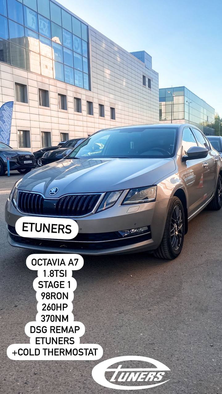 Skoda Octavia A7 1.8 TSI Stage 1: Performance and power enhancement