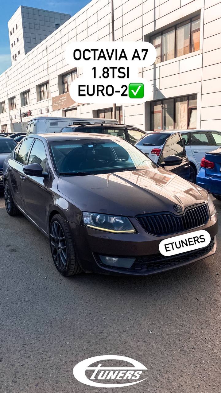 Octavia A7 1.8 TSI Euro 2: Increase in power and torque