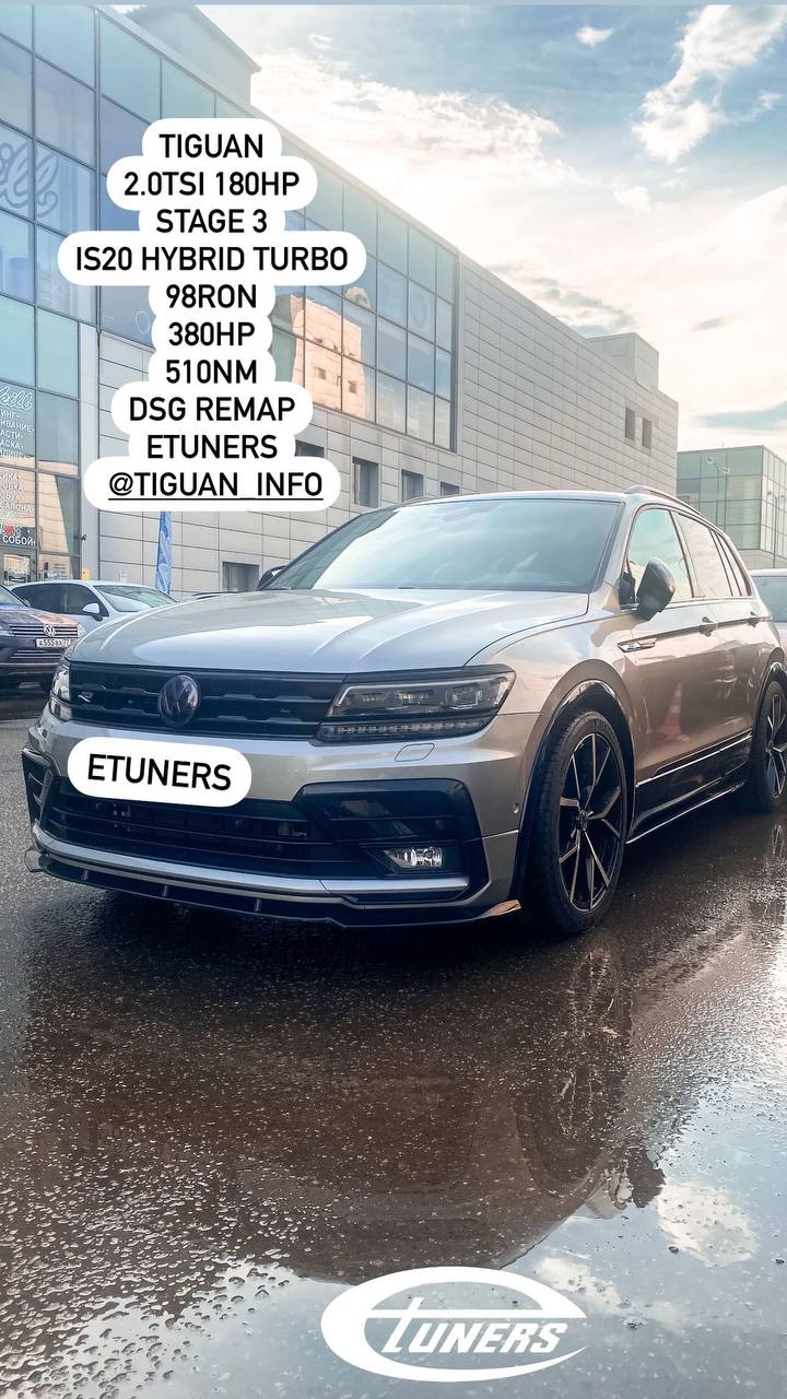 Tiguan 2.0 TSI: Hybrid turbocharger IS20 for 180 hp.