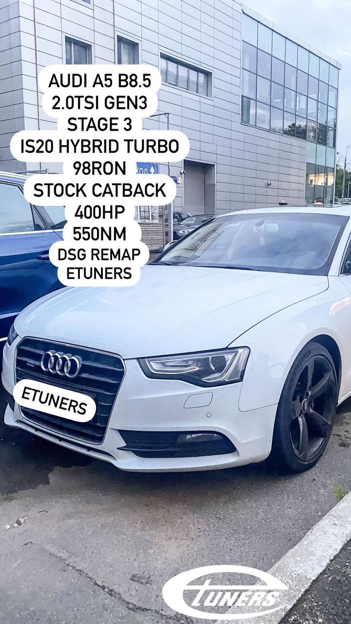 Audi A5 B8.5 2.0 TSI: Hybrid turbocharger IS20 for powerful results