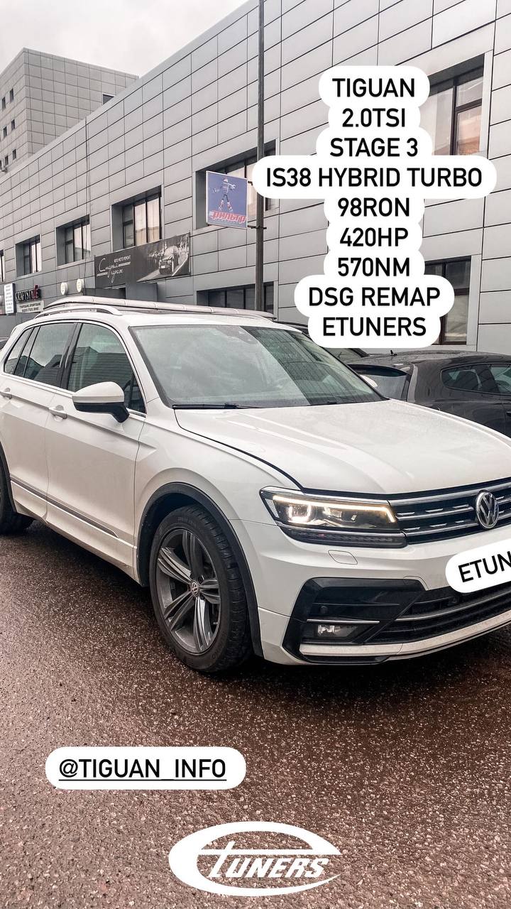 Tiguan 2.0 TSI with hybrid turbocharging: power at maximum!