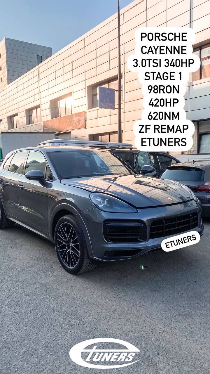 Porsche Cayenne 3.0 TSI Stage 1: +40 hp and improved dynamics