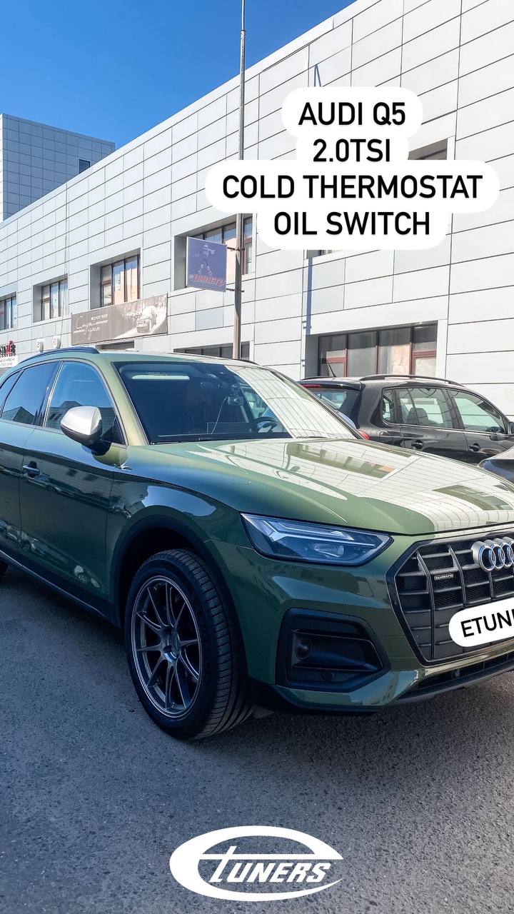Audi Q5: Performance enhancement with a new cold thermostat and oil switch