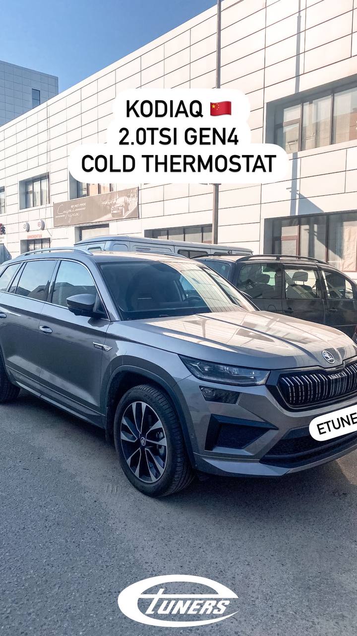 Tuning Kodiaq 2.0 TSI: replacing the thermostat for cold