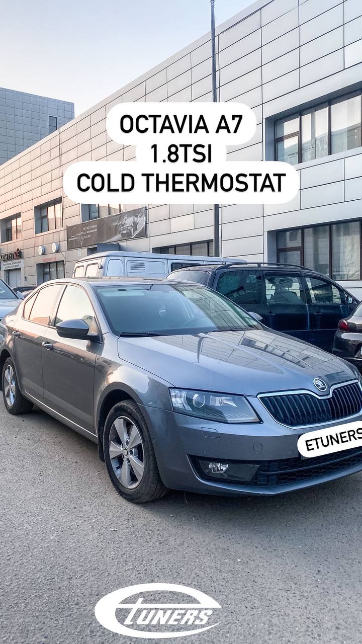 Skoda Octavia A7 1.8 TSI: Cold thermostat for better performance