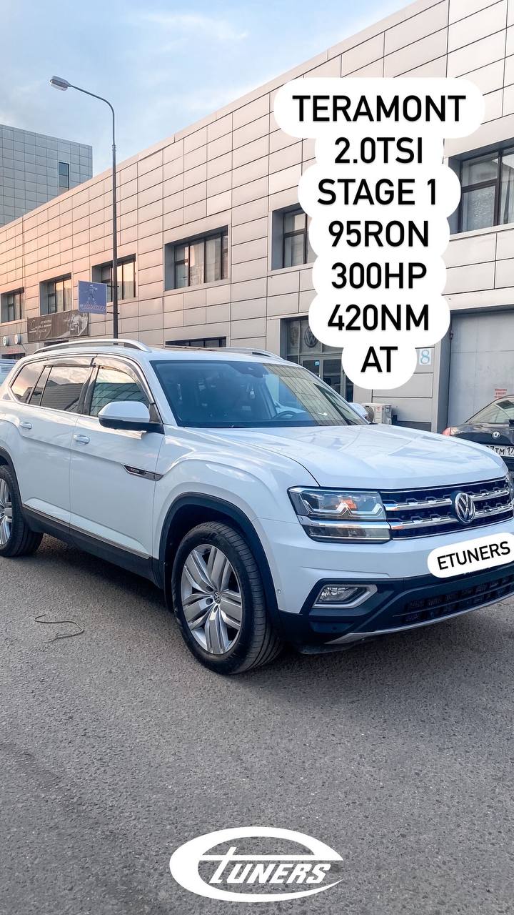 Teramont 2.0 TSI Stage 1: Increase in power and torque