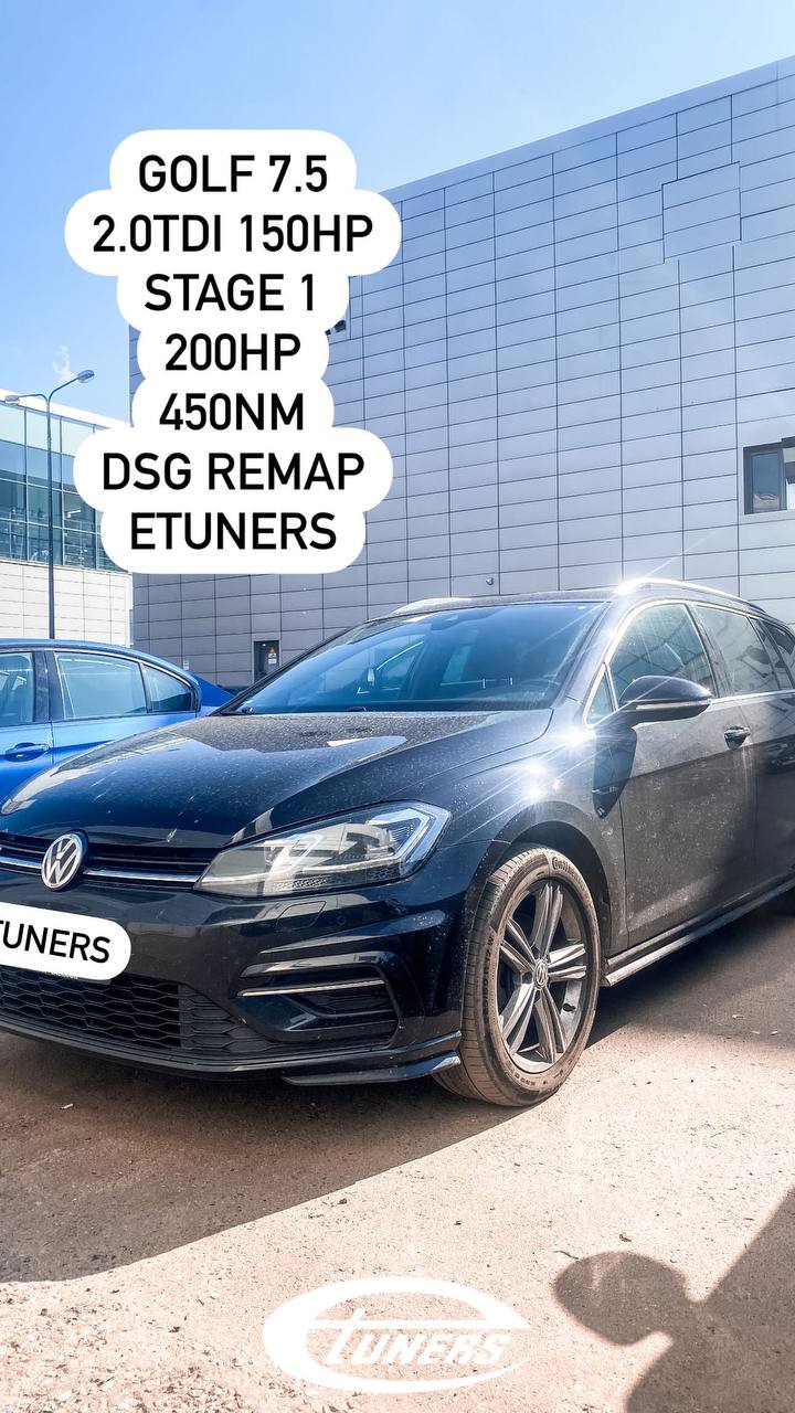 Golf 7.5 2.0 TDI Stage 1: +30 hp and +70 Nm