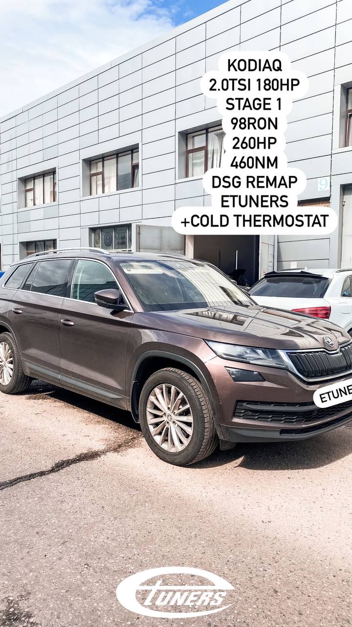 Skoda Kodiaq 2.0 TSI Stage 1: +20 hp and +50 Nm