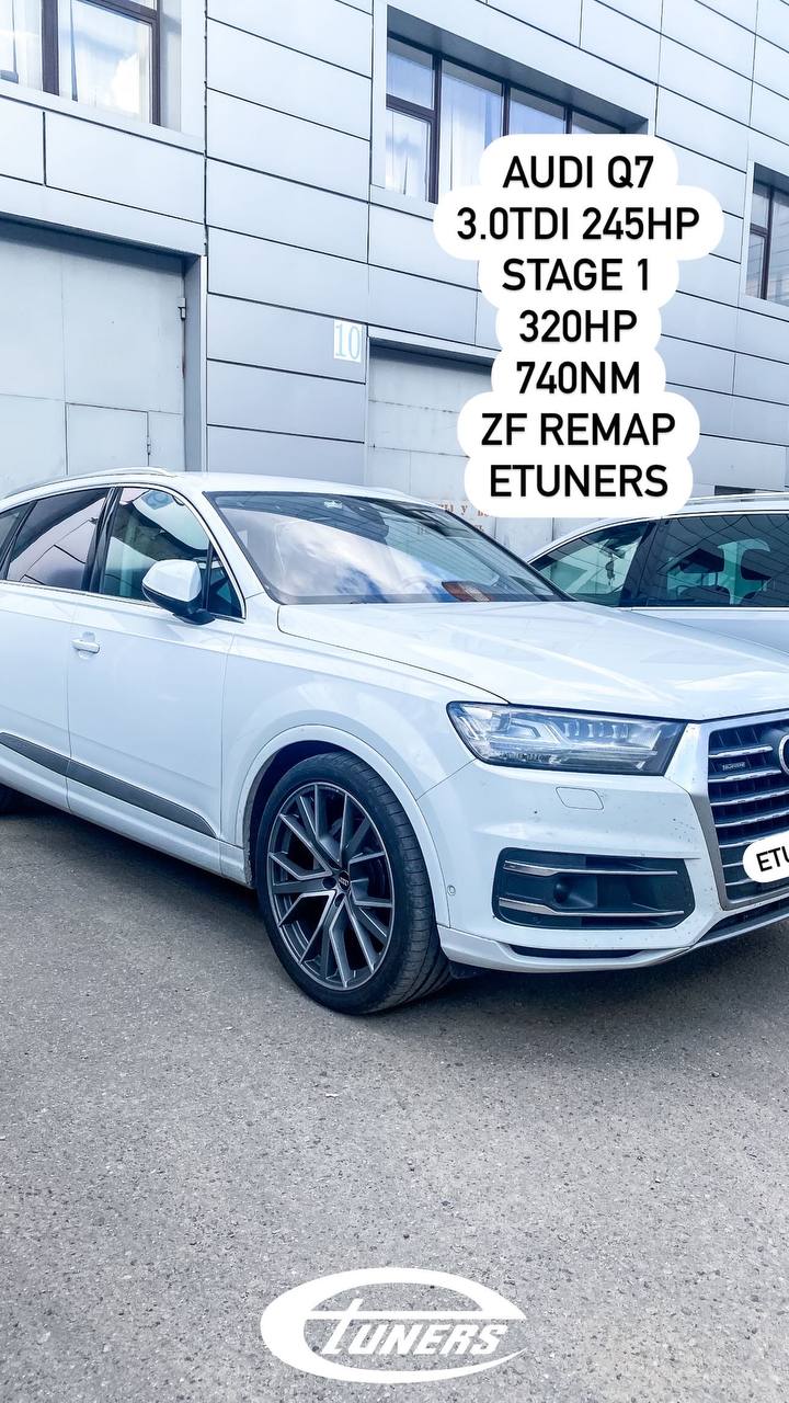 Audi Q7 3.0 TDI Stage 1: +30 hp for a powerful crossover