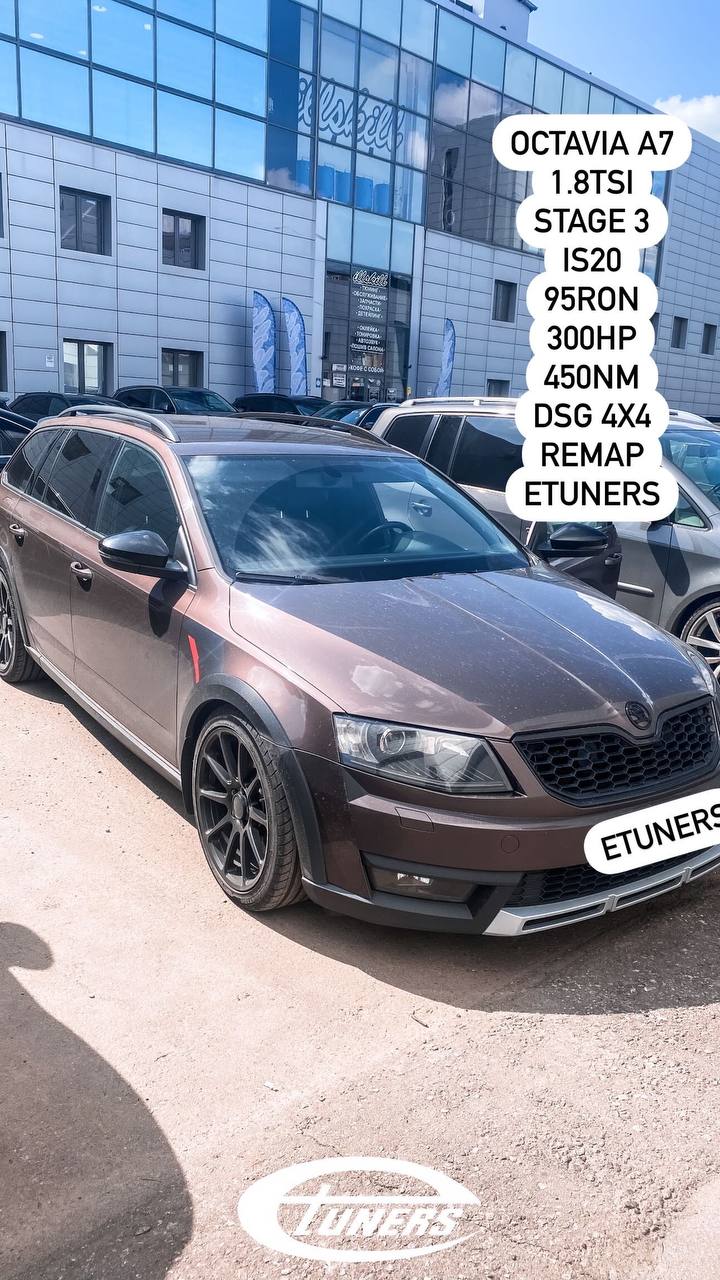 Octavia A7 1.8 4x4: IS20 tuning for maximum power