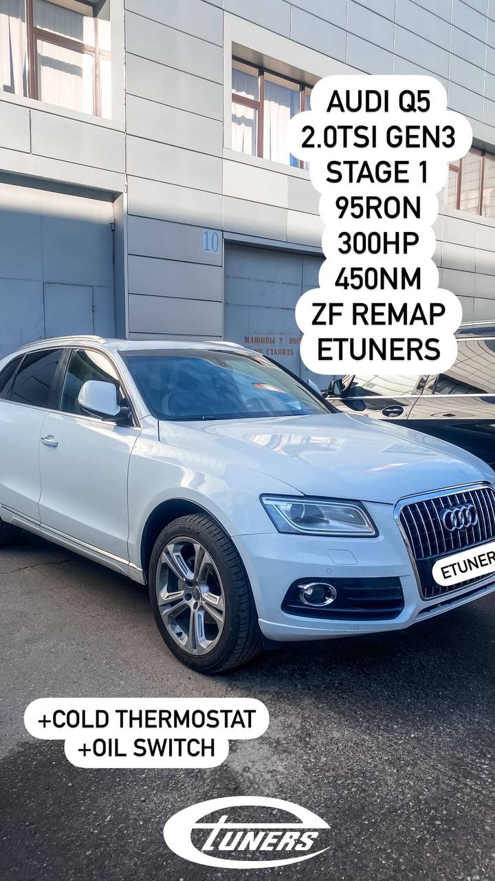 Audi Q5 2.0 TSI Stage 1: +30 HP and +60 Nm