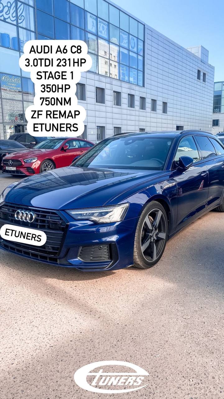 Audi A6 C8 3.0 TDI Stage 1: increase of 50 hp.