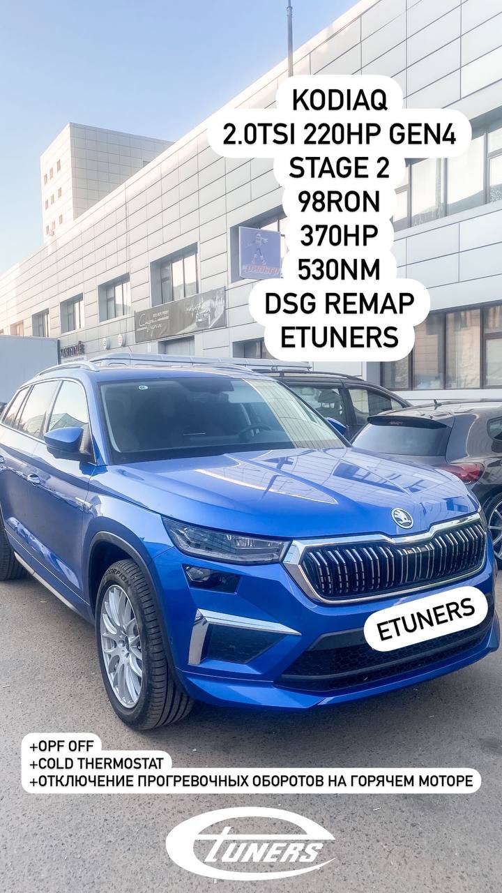 Kodiaq 2.0 TSI Stage 2: up to 270 hp and maximum power!