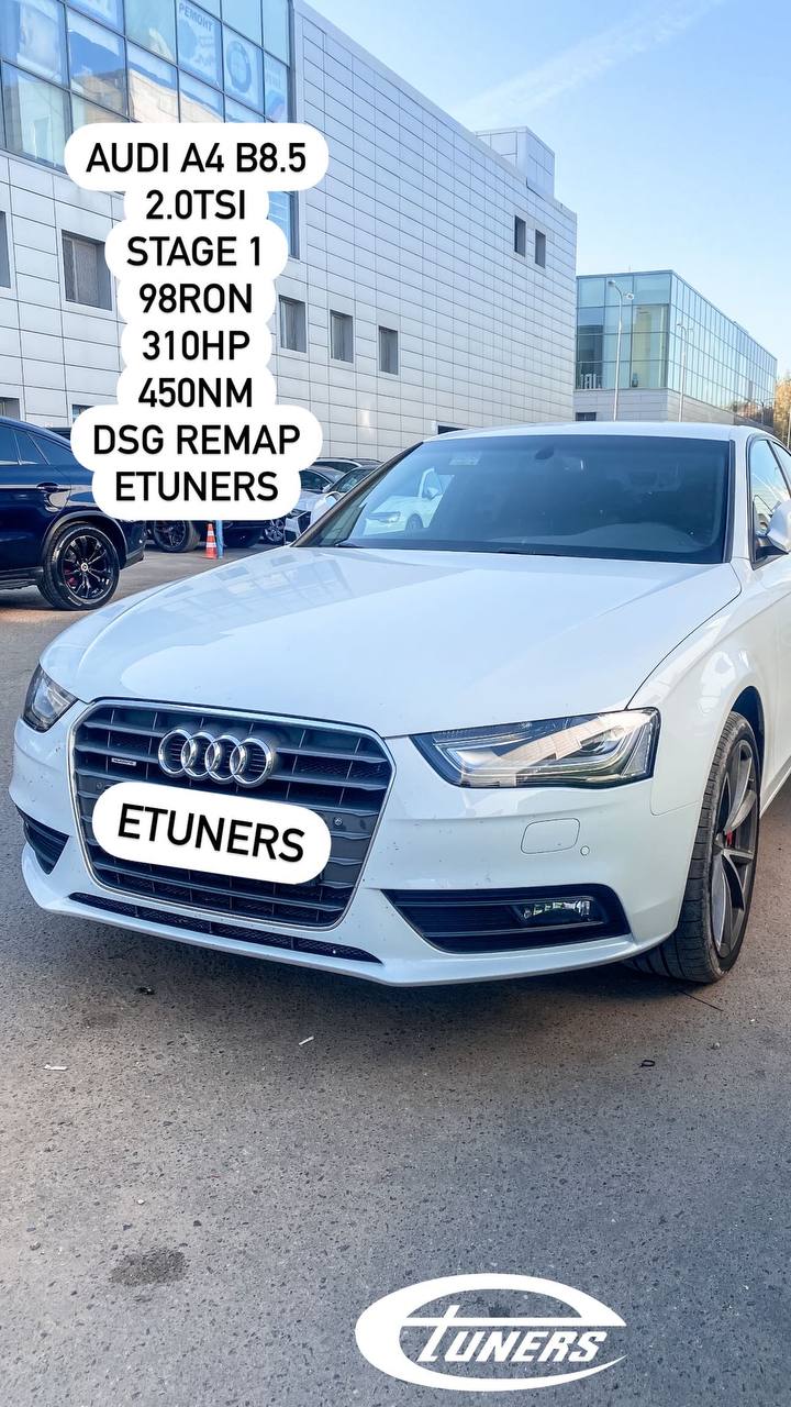 Audi A4 B8.5 2.0 TSI Stage 1: +40 hp and +70 Nm