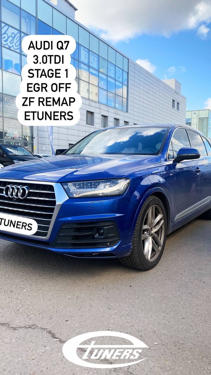 Audi Q7 3.0 TDI Stage 1: +40 hp and +100 Nm