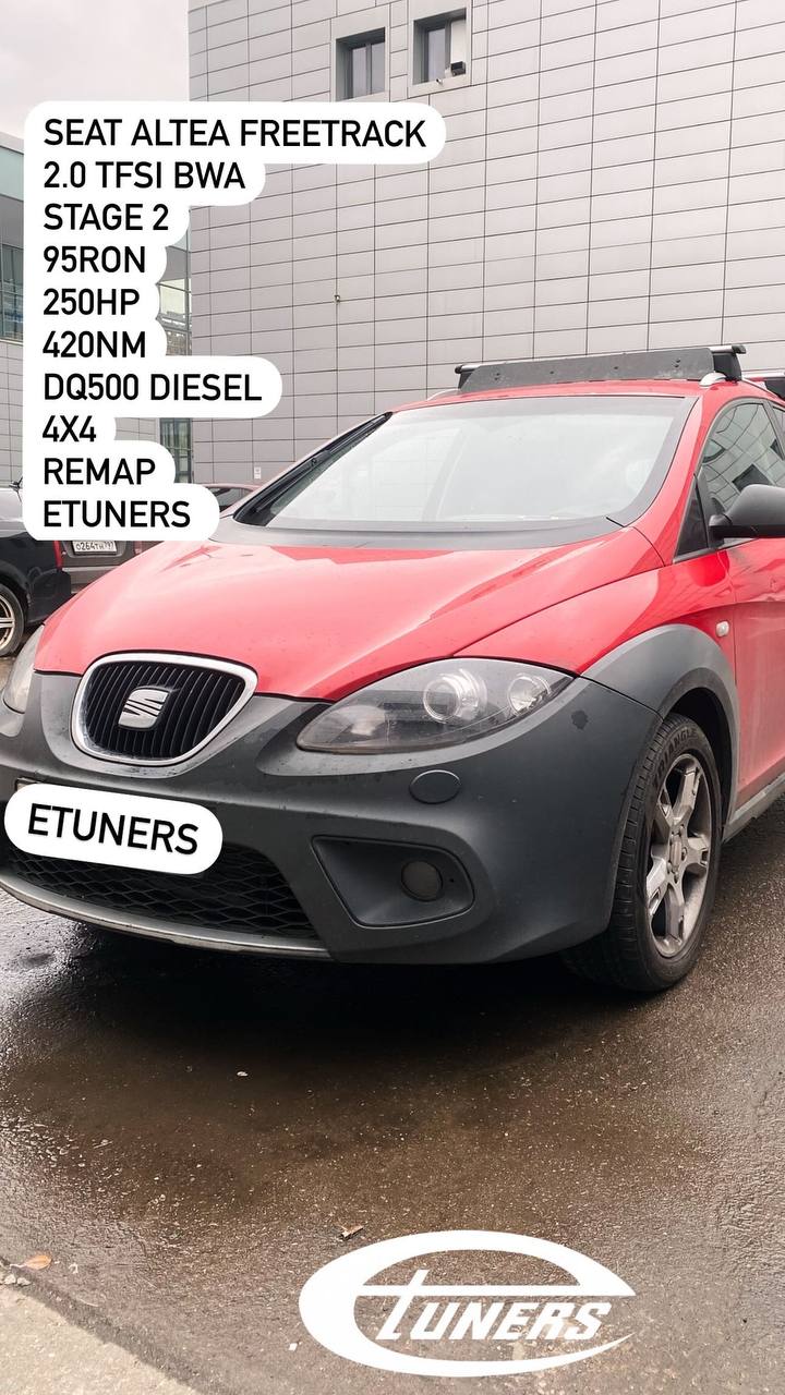 Seat Altea Freetrack 2.0 BWA Stage 2: Increase in power and torque