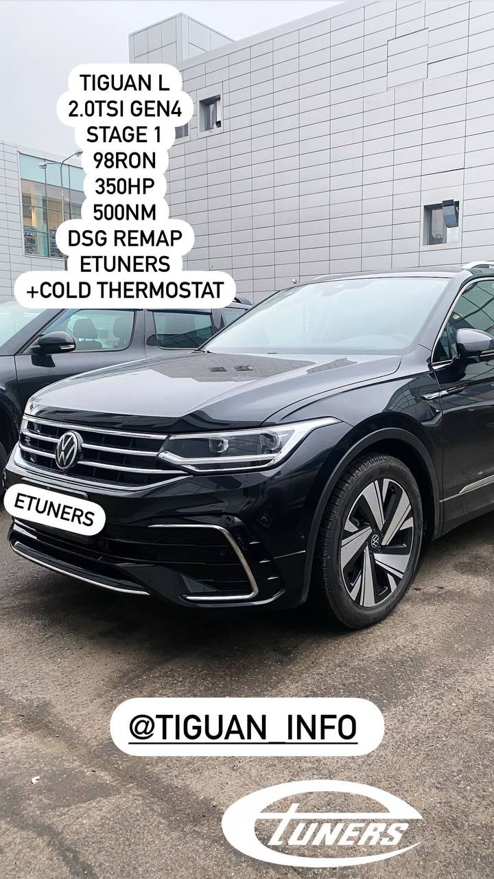 Tiguan L 2.0 TSI Gen4 Stage 1: Increase in power and torque