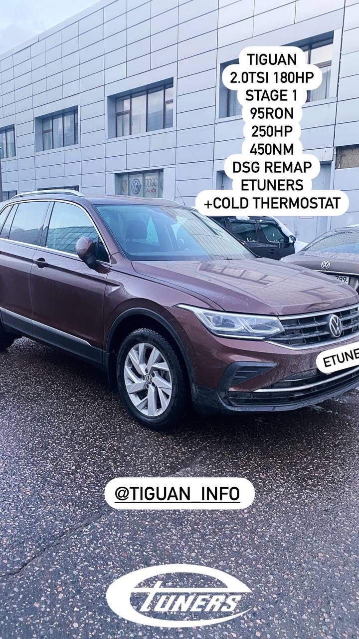 Tiguan 2.0 TSI Stage 1: +30 hp to power